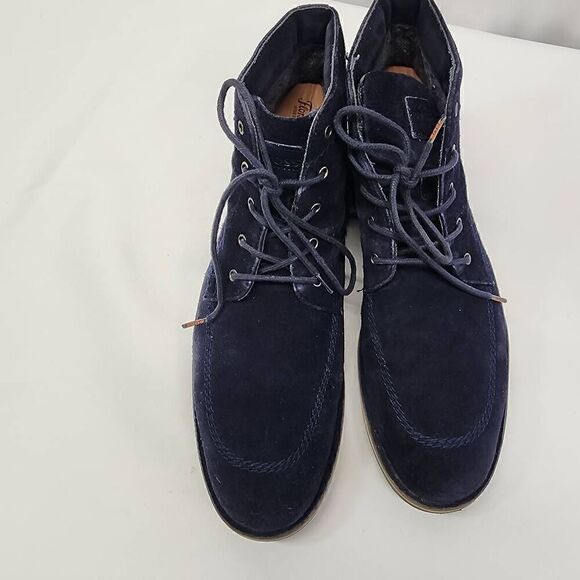 Boss Orange By Hugo Boss Men's Size 44 US 11 Suede navy Voletto Boot P - Picture 6 of 10